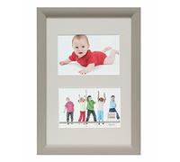 Deknudt Frames S54SF3-P2-20.0X30.0 Cadre pour 2 Photos Bois Peint Beige 54,4 x 44,4 x 1,5 cm