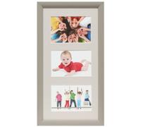 Deknudt Frames S54SF3-P3-13.0X18.0 Cadre pour 3 Photos Bois Peint Beige 54,4 x 29,4 x 1,5 cm