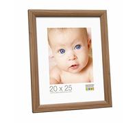 Deknudt Frames S54SH3-24.0X30.0 Cadre Photo Châtaignier Bois Brun 34,2 x 28,2 x 1,5 cm