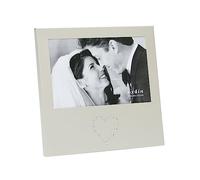 Deknudt Frames S58MM9 Cadre Photo avec Coeur Argenté 10 x 15 cm