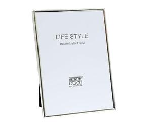 Deknudt Frames S58MS1 Cadre Photo Étroit en Métal Argent 6 x 9 cm