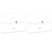 Deknudt Frames S58RL1H Cadre Photo sur Pied Horizontal Résine Transparent 10 x 15 cm (Lot de 2)