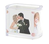 Deknudt Frames S66JB5 Rond de Serviette avec Photo Plexi 32,5 x 31 x 0,1 cm