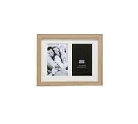 Deknudt Frames Cadre photo S66KB2 – Passe-partout multivue pour 2 photos 13x18cm, chêne 26x35cm