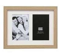 Deknudt Frames S66KB2 Cadre Photo pour 2 Photos Vertical Naturel 13 x 18 cm Naturel G