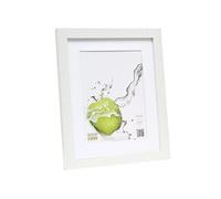 Deknudt Frames S66KF1 - P1 - Basic Cadre Photo avec Passe-Partout Bois/MDF Blanc 20 x 25 cm