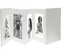 Deknudt Leporello gris 8x13x18 toile, 8 images A66DC7 8PH
