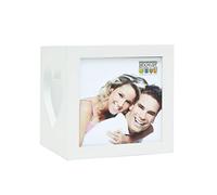 Deknudt Porte-Bougie Charmant en Blanc Taille Image 7,0 x8,0 cm;