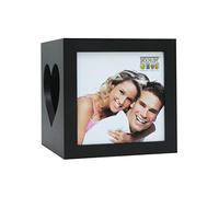 Deknudt Porte-Bougie Charmant en Noir Taille Image 7,0 x8,0 cm;