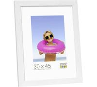 Deknudt Frames S44CF1 Basic Cadre Photo Bois/MDF Blanc 30 x 45 cm