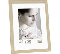Deknudt Frames S44CH1 Basic Cadre Photo Bois/MDF Chêne Fin 40 x 50 cm