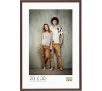 Deknudt Frames S44CH4 Basic Cadre Photo Bois/MDF Brun Foncé Fin 20 x 30 cm