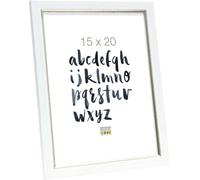 Deknudt S46AF1 15x20 plastique blanc avec argent S46AF1_15,0X20,0