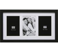Deknudt S66KA3 Galerie 3x10x15 Holz schwarz mit Passepartout