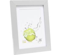 Cadre Photo Deknudt S66k (mdf) Avec Passe-partout 18x24 (passepartout Fenêtre 13x18) Argenté