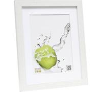 Cadre Photo Deknudt S66k (mdf) Avec Passe-partout 13x18 (passepartout Fenêtre 10x15) Blanc