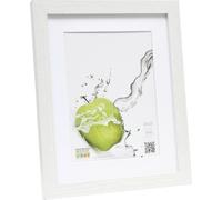 Cadre Photo Deknudt S66k (mdf) Avec Passe-partout 20x25 (passepartout Fenêtre 15x20) Blanc