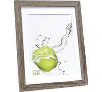 Deknudt S66KH3 P1 30x40 Holz grau eiche mit Passepartout