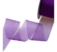 Deko AS GmbH Crashorganza 68050 40-R 50 Rouleau de 20 m de Large Violet 50 mm