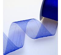 Deko AS GmbH Crashorganza 68050 72-R 50 Rouleau de 20 m Bleu Roi