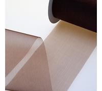 Deko AS GmbH Cristal Organza Marron - 70 mm de Largeur - Rouleau 25 m - 40070 88-R 70