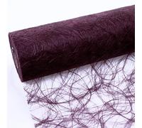 Deko AS GmbH HKT Home Deco Sizoweb Chemin de Table Bordeaux 30 cm Rouleau 25 m 64 011 de r