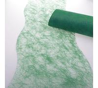 Deko AS GmbH Rouleau de Ruban de Table Coupe ondulée Vert Olive sizo Flor env. 25 cm 25 mètres 60 W 029 de r