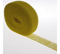 Deko AS GmbH Ruban de Jute Jaune - 50 mm de Largeur sur Rouleau de 40 m - 29 8120
