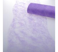 Deko AS GmbH Ruban de Table Coupe ondulée Lilas sizo Flor env. 25 cm Rouleau de 25 mètres - 60 W 250-25-038