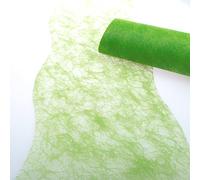 Deko AS GmbH Ruban de Table Coupe ondulée Vert Clair Environ 25 cm Rouleau 25 m 60 W 007 sizo Flor de r