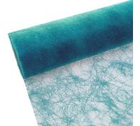 Deko AS GmbH Ruban de Table Turquoise 60 cm Rouleau 25 m 60 020 sizo Flor de r