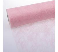 Deko AS GmbH sizo Flor Ruban de Table Rose 60 cm Rouleau 25 Mètres - 60-600-25-033