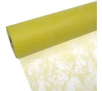 Deko AS GmbH sizo Rouleau de Ruban de Table Jaune des Poils 30 cm 25 mètres 60 010 de r