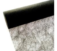 Deko AS GmbH Sizoflor 60 017-R Chemin de Table Noir 30 cm Rouleau de 25 m