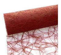 Deko AS GmbH Sizoweb 64 013 R Chemin de Table Rouge Cramoisi 20 cm x 25 m