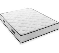 DEKO DREAM Détente 24 cm Matelas 140 x 190 cm - 580 ressorts ensachés - 7 zones - Equilibré - réversible - fabriqué en Belgique