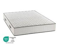 DEKO DREAM Détente 24 cm Matelas 140 x 200 cm - 580 ressorts ensachés - 7 zones - Equilibré - réversible - fabriqué en Belgique