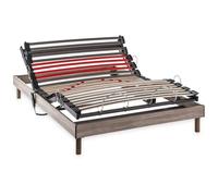 Ensemble Matelas + Sommier relaxation électrique COMFORT Dreamzone - 140 x 200 cm - Matelas ressorts ensachés