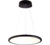 Deko Light 342089 LED Panel transparent rund Luminaire à suspendre CEE: E (A - G) LED LED intégrée 53.30 W noir profond (RAL 9005)