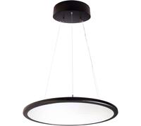 Deko Light 342092 LED Panel transparent rund Luminaire à suspendre CEE: E (A - G) LED LED intégrée 53.70 W noir profond (RAL 9005)