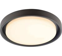 Deko Light 348069 Ascella Luminaire de plafond en saillie LED CEE: G (A - G) 30 W gris graphite (RAL 7024)