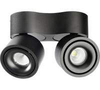 Deko Light 348236 Uni II Mini Double Luminaire de plafond en saillie LED 21.0 W noir