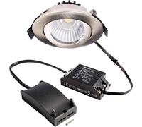 Deko Light 565384 Dione Luminaire à LED encastrable CEE: F (A - G) LED LED intégrée 8.50 W nickel