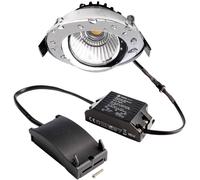 Deko Light 565406 Dione IP DTW Luminaire à LED encastrable CEE: F (A - G) LED LED intégrée 8.5 W chrome