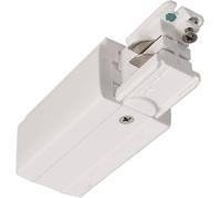 Deko Light 710012 D Line elektrischer Einspeiser rechts Elément pour système déclairage sur rail haute tension Rail dalimentation triphasé blanc