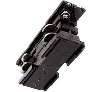 Deko Light 710017 D Line elektrischer Verbinder Elément pour système déclairage sur rail haute tension Rail dalimentation triphasé noir