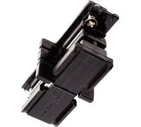 Deko Light 710020 D Line mechanischer Verbinder Elément pour système déclairage sur rail haute tension Rail dalimentation triphasé noir