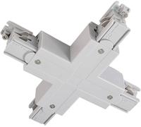 Deko Light 710034 D Line X-Verbinder links-links-rechts-rechts Elément pour système déclairage sur rail haute tension Rail dalimentation triphasé gris