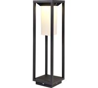 Deko Light 733050 Samas Solar 500 Lampadaire dextérieur solaire avec détecteur de mouvements LED LED intégrée 2.2 W gris foncé