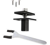 Deko Light 930729 Office Three Plaque de montage noir